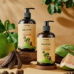 [2 chai] Dầu gội thảo dược cô đặc Bưởi Bồ kết