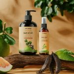 [Bộ Gội – Xịt Dưỡng] Bộ sản phẩm Dầu Gội Bưởi Bồ kết - Xịt dưỡng tóc Bưởi Giọt Lành