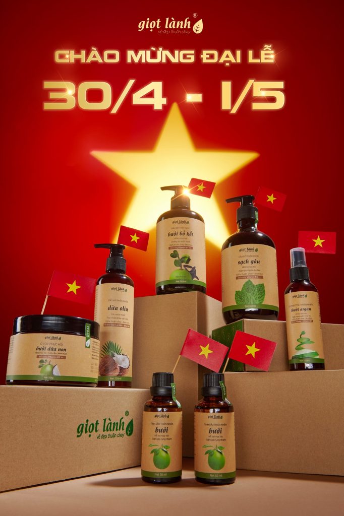 GIỌT LÀNH NHIỆT LIỆT CHÀO MỪNG ĐẠI LỄ 30/04 - 1/5/2025