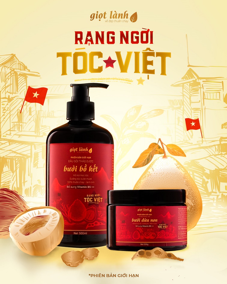Rạng ngời tóc Việt