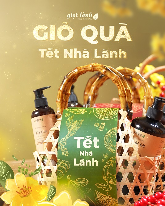 Giỏ quà Tết Nhà Lành