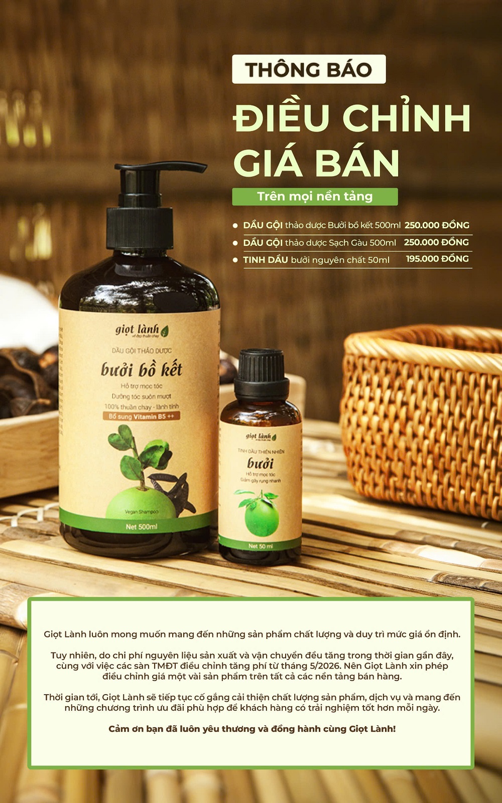 Banner Giọt Lành