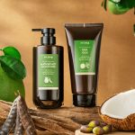 Combo dầu gội bồ kết không sulfate - Dầu xả dừa oliu 310ml