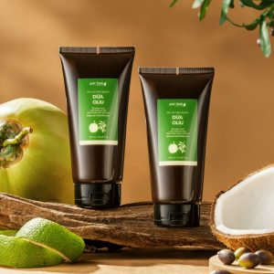 [2 tuýp] Dầu xả thiên nhiên Dừa Oliu 310ml